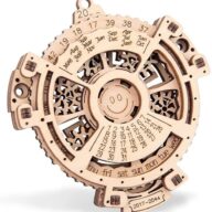 MiYAVi 2044年まで使用できるカレンダー 永久カレンダー プレゼント 初心者 入門用 DIY  模型 立体パズル 木製パズル おもちゃ ３D 男の子 女の子 短時間