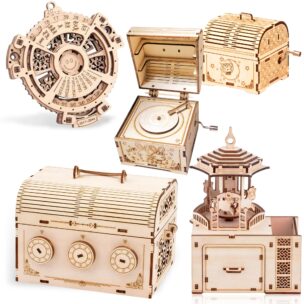 未経験者、初心者でも楽しめる立体木製パズルシリーズ