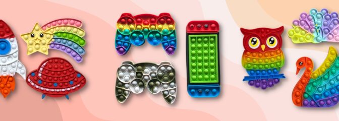 ストレス解消！楽しく遊べるプッシュポップ